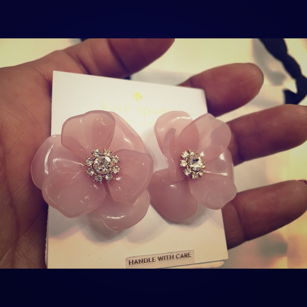 Kate Spade flower earrings! - Picture 4 of 7